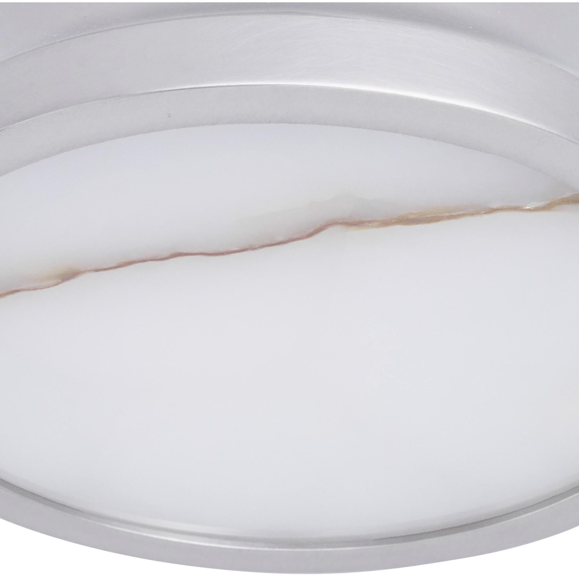 Louisa 1 Light 6.5 inch Vintage Silver Flush Mount Ceiling Light