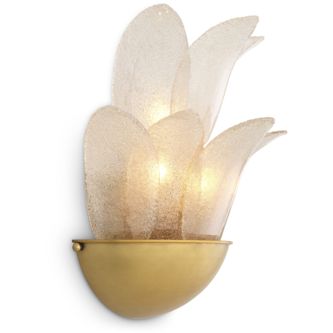 Melrose 4 Light 16.14 inch Antique Brass and Light Smoke Glass Wall Lamp Wall Light