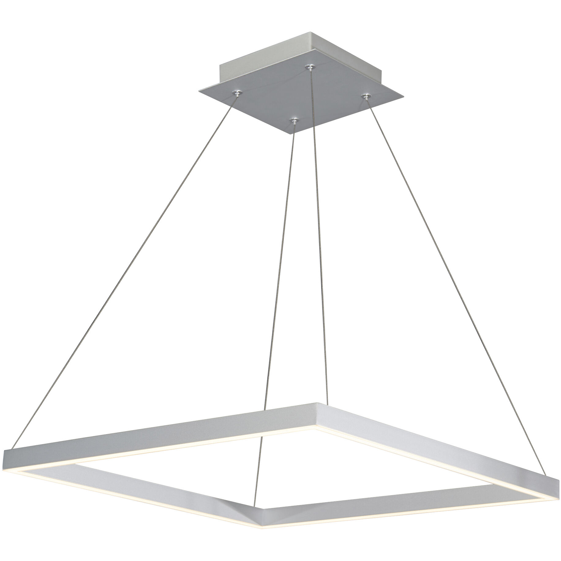 Atria 19.75 inch Silver Pendant/Chandelier Ceiling Light