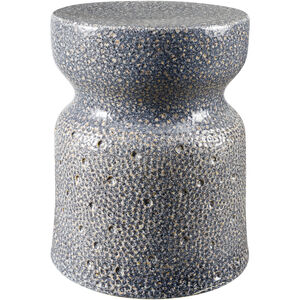 Jewels 17.3 X 13 inch Blue / Cream / Blue / Cream End Table