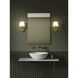 Millie 1 Light 7.28 inch Antique Brass Bathroom Wall Light