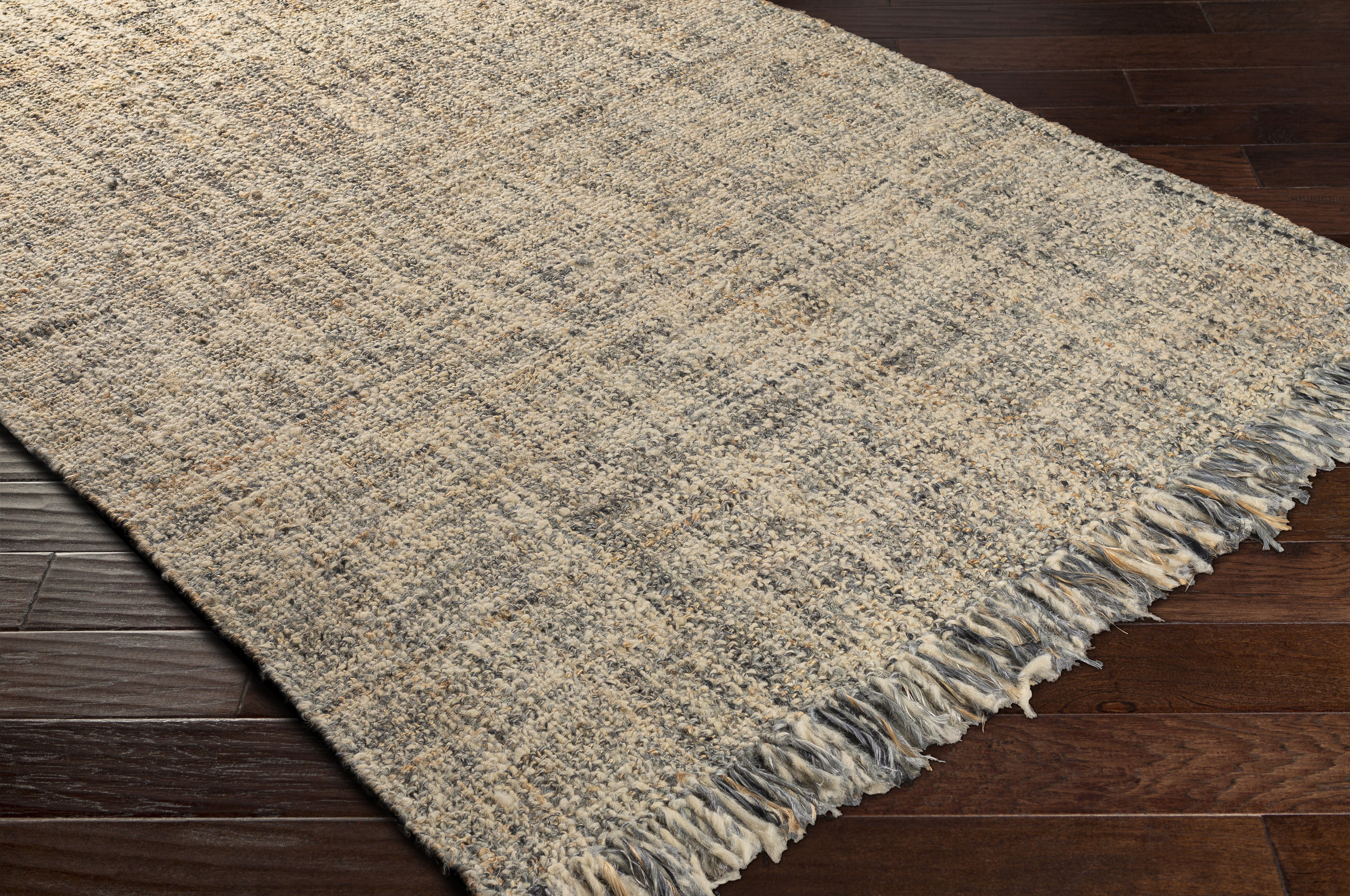 Linden 120 X 96 inch Gray Rug in 8 x 10, Rectangle