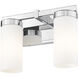 Danica 2 Light 11.75 inch Chrome Bath Vanity Light Wall Light