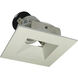 Iolite White with White Recessed Light in 800, Comfort Dim, Square/Square Reflector