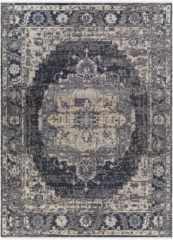 Festival 132 X 96 inch Black Rug in 8 x 11, Rectangle