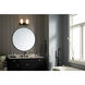 Solia LED 14.25 inch Champagne Bronze with Black Bathroom Vanity Light Wall Light