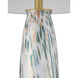 Motte 31.75 inch 150.00 watt White/Green/Pale Pink/Clear Table Lamp Portable Light