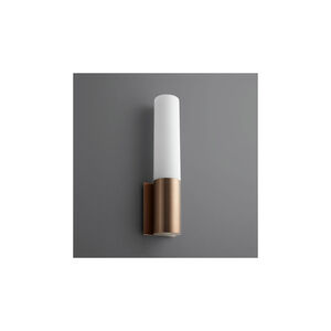 Magnum 1 Light 5 inch Satin Copper Sconce Wall Light
