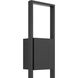 Contact LED 21 inch Textured Black Outdoor Wall Lantern