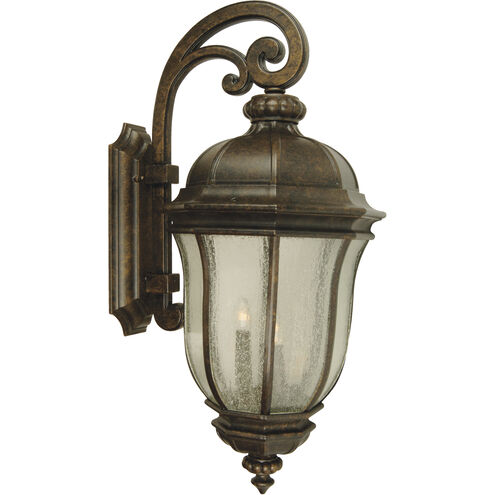 Harper 2 Light 21 inch Peruvian Bronze Outdoor Outdoor Wall Mount, Medium