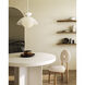 Alora Mood Perth 1 Light 14.75 inch White Pendant Ceiling Light