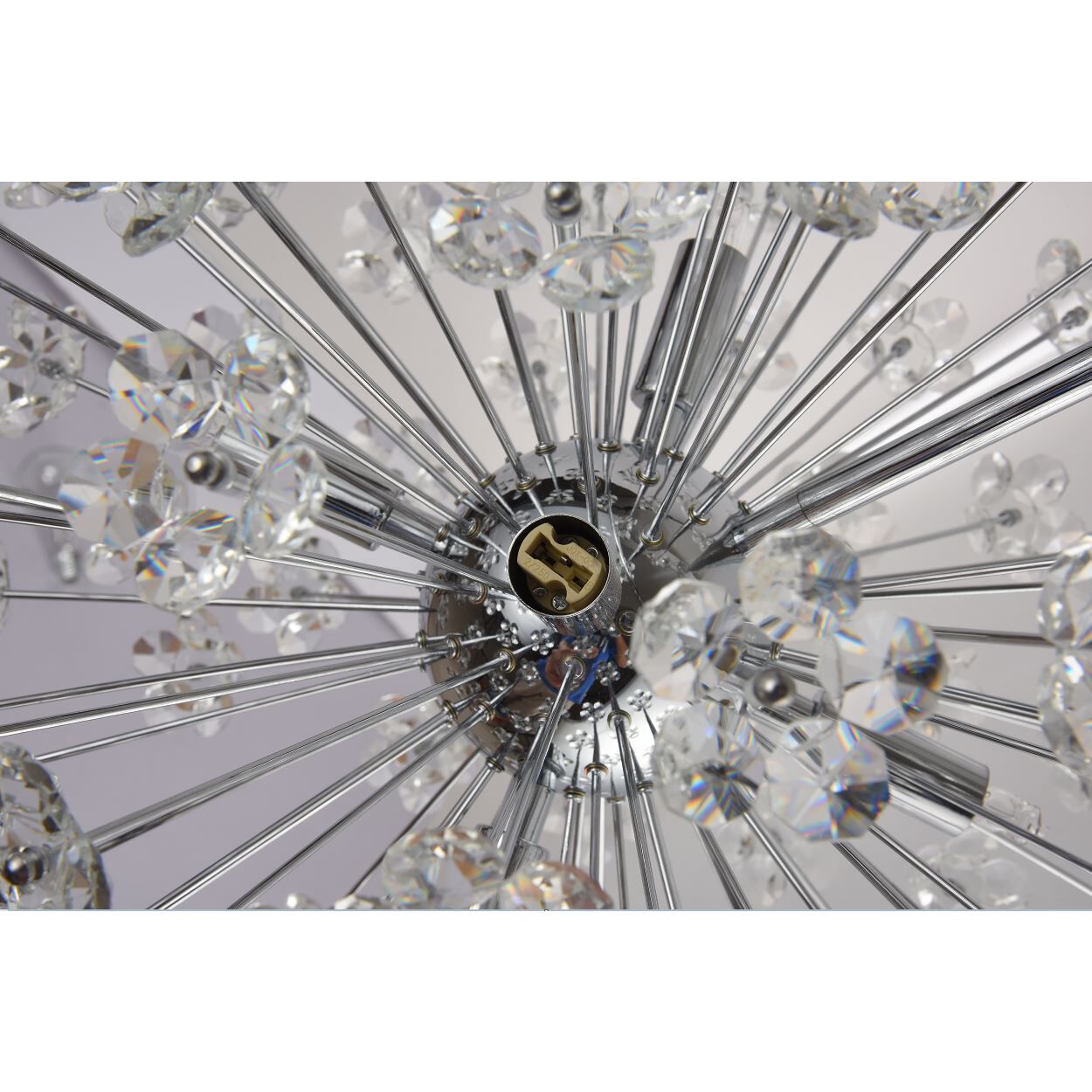 Canada 6 Light 15.75 inch Chrome Chandelier Ceiling Light