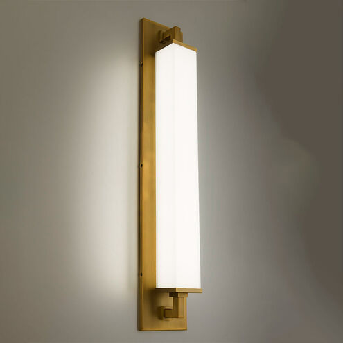 Gatsby Wall Sconce Wall Light in Aged Brass