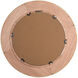 Cameron 23.62 X 23.62 inch Clear and Natural Woven Wall Mirror