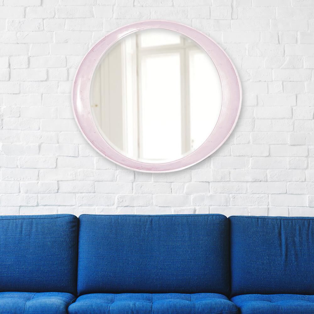 Ellipse 39 X 35 inch Lilac Mirror