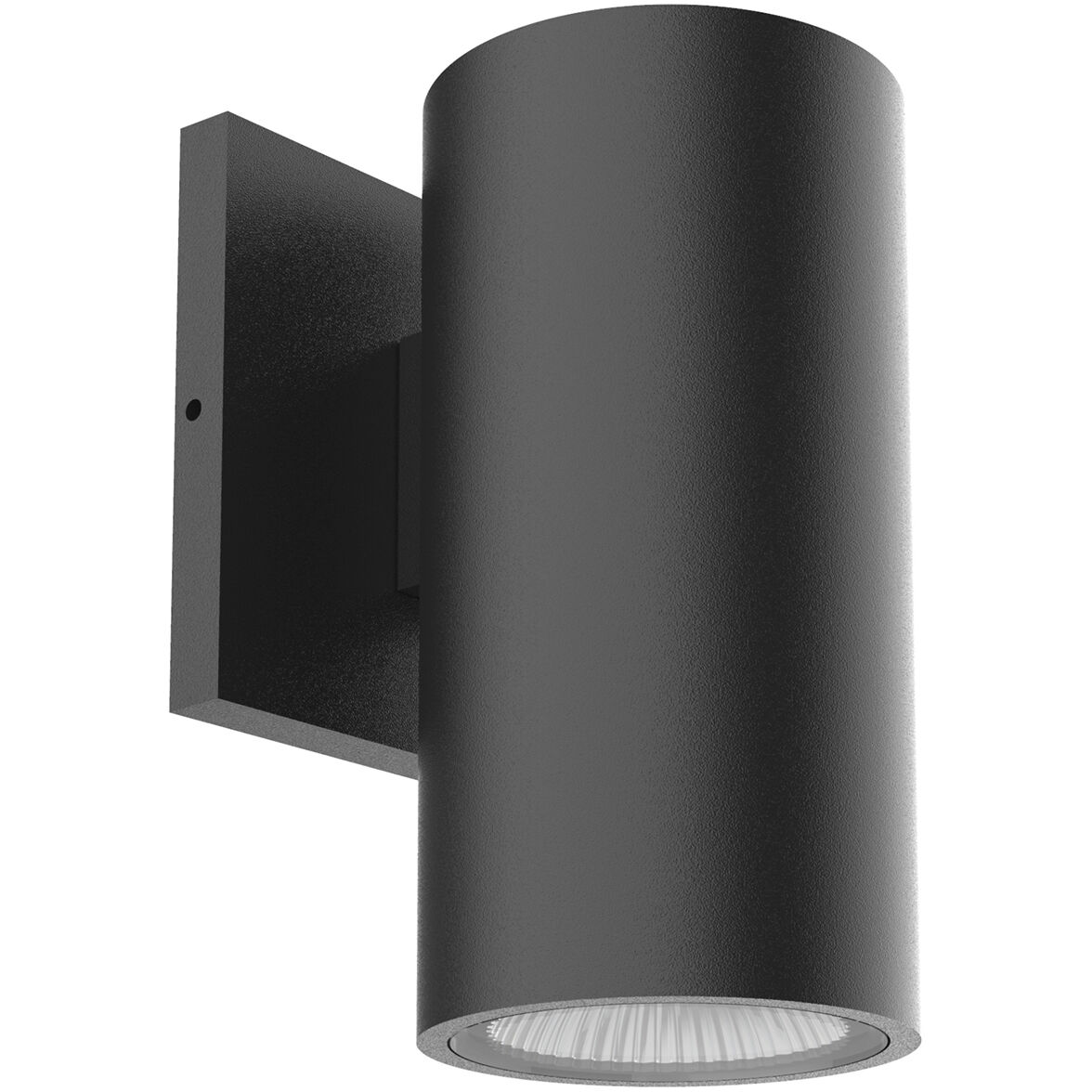 Nordic LED 7 inch Black Exterior Wall Sconce