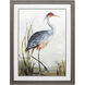 Blue Heron Gray Heron Blue Framed Art, Propac