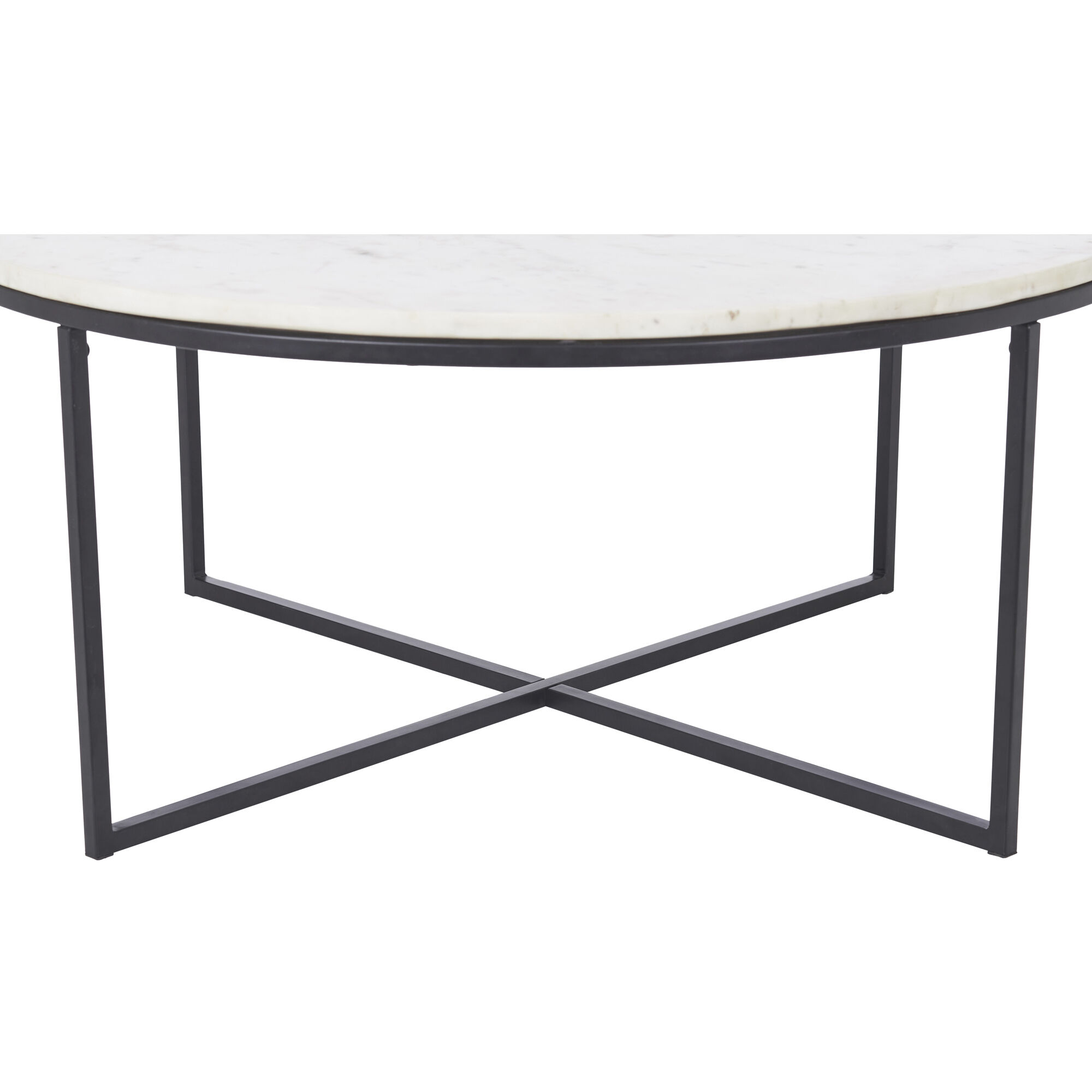 Livia 35 X 15 inch Matte Black Coffee Table