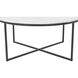 Livia 35 X 15 inch Matte Black Coffee Table