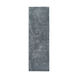 Modern Classics 96 X 30 inch Gray and Neutral Runner, Wool and Viscose