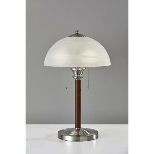 Lexington 23 inch 60.00 watt Walnut Table Lamp Portable Light