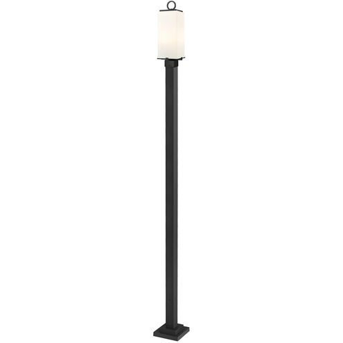 Sana 2 Light 114 inch Black Outdoor Post Mounted Fixture