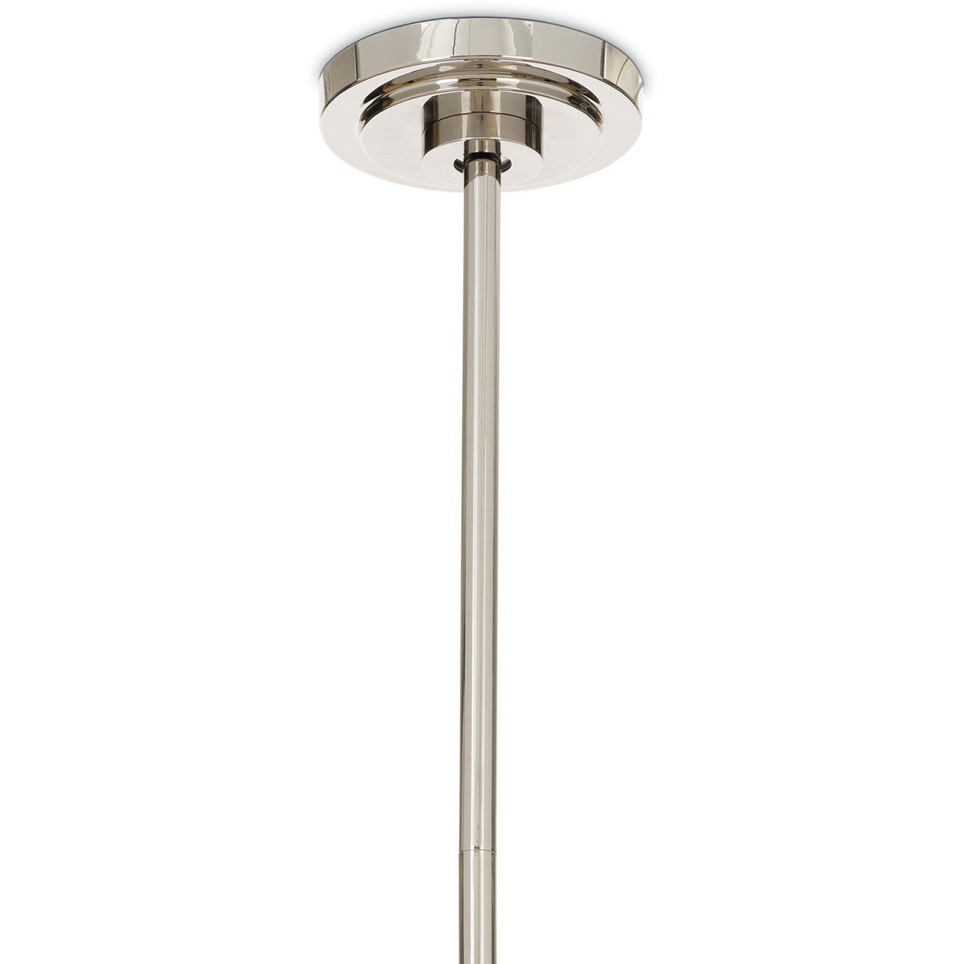Artemis 1 Light 8 inch Polished Nickel Pendant Ceiling Light in Champagne Glass
