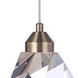 Euclid 3.88 inch Brass Pendant Ceiling Light