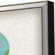 Botanical 22866 Green and Metallic Framed Art, The Studio