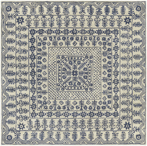 Smithsonian 120 X 120 inch Blue Rug in 10 Ft Square, Square
