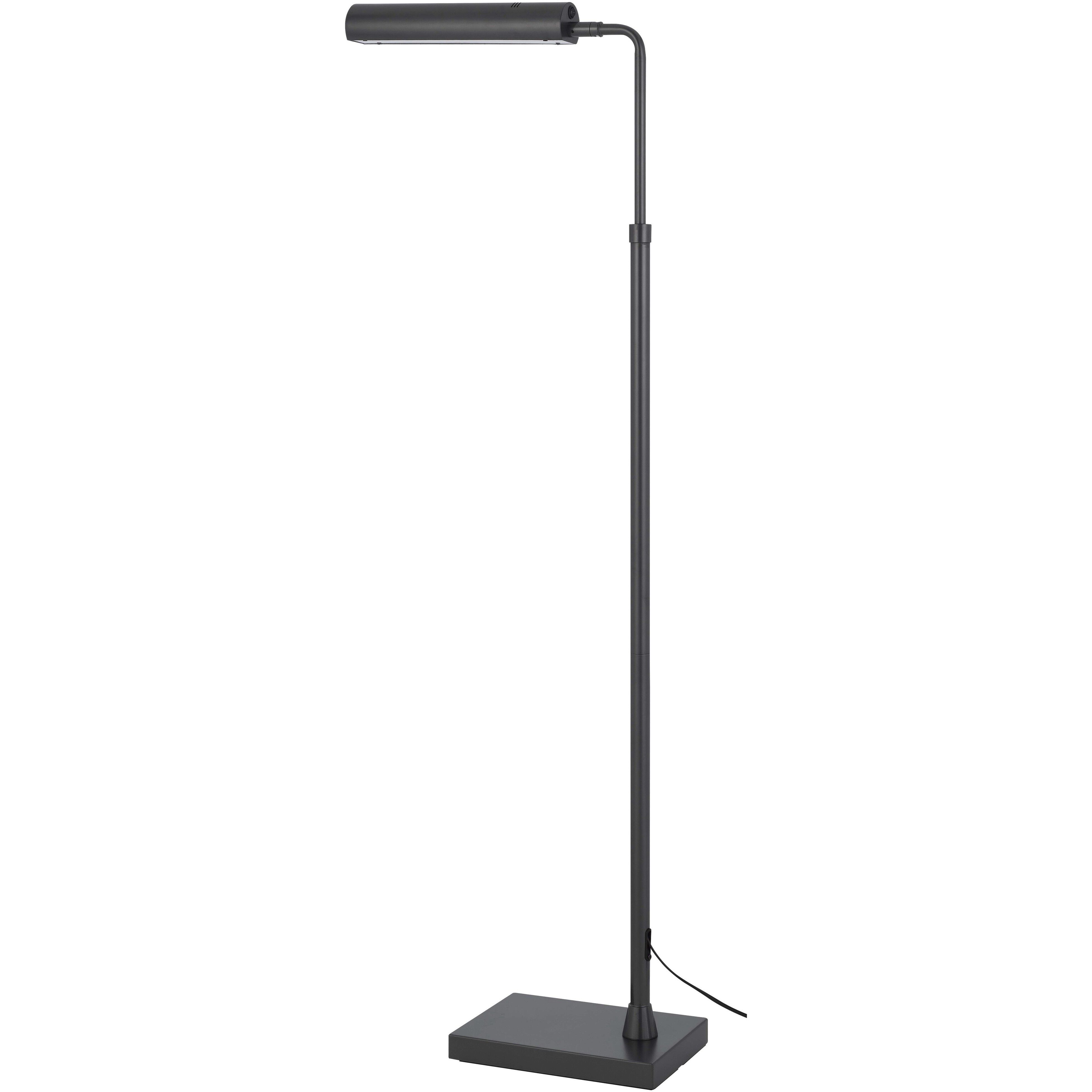 Delray 44 inch 17.00 watt Charcoal Grey Floor Lamp Portable Light