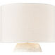 Abbeystead 23 inch 100.00 watt White Table Lamp Portable Light