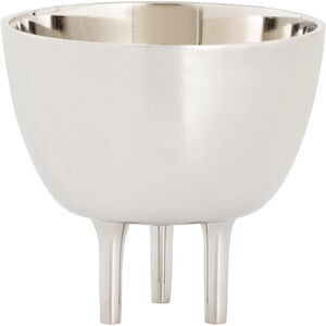 Kiser 6 X 6 inch Decorative Bowl in Polished Nickel, Small