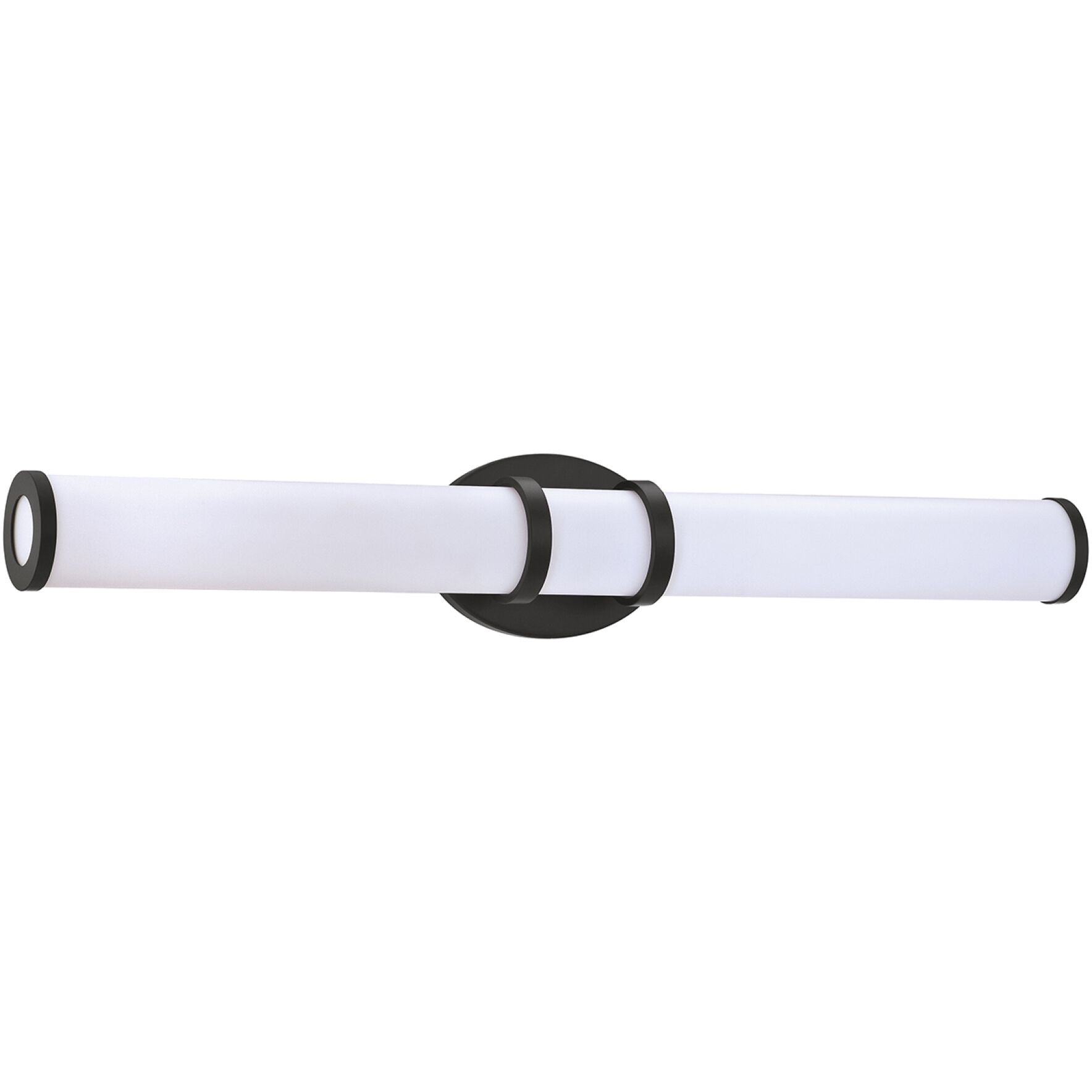 Rings 29.75 inch Black Vanity Light Wall Light