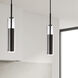 Luna LED 2.5 inch Black Pendant Ceiling Light 