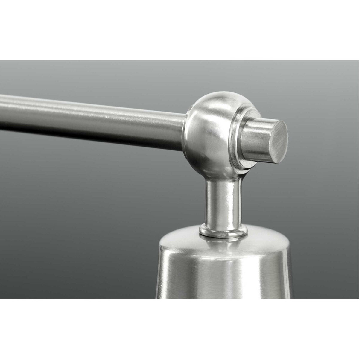 Bramlett 4 Light 33 inch Brushed Nickel Bath Vanity Wall Light