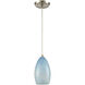 Planetario 1 Light 5 inch Satin Nickel Mini Pendant Ceiling Light