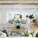 Broche 6 Light 27 inch Matte White Chandelier Ceiling Light