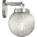 Drew & Jonathan Preston 2 Light 16 inch Brushed Nickel Bath Vanity Wall Light in Standard
