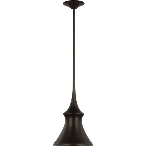 AERIN Lakmos LED 8.75 inch Aged Iron Pendant Ceiling Light, Small