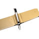 Canada LED 25 inch Brass LED Chandelier Ceiling Light