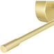 Oskil LED 24 inch Satin Gold Wall Light