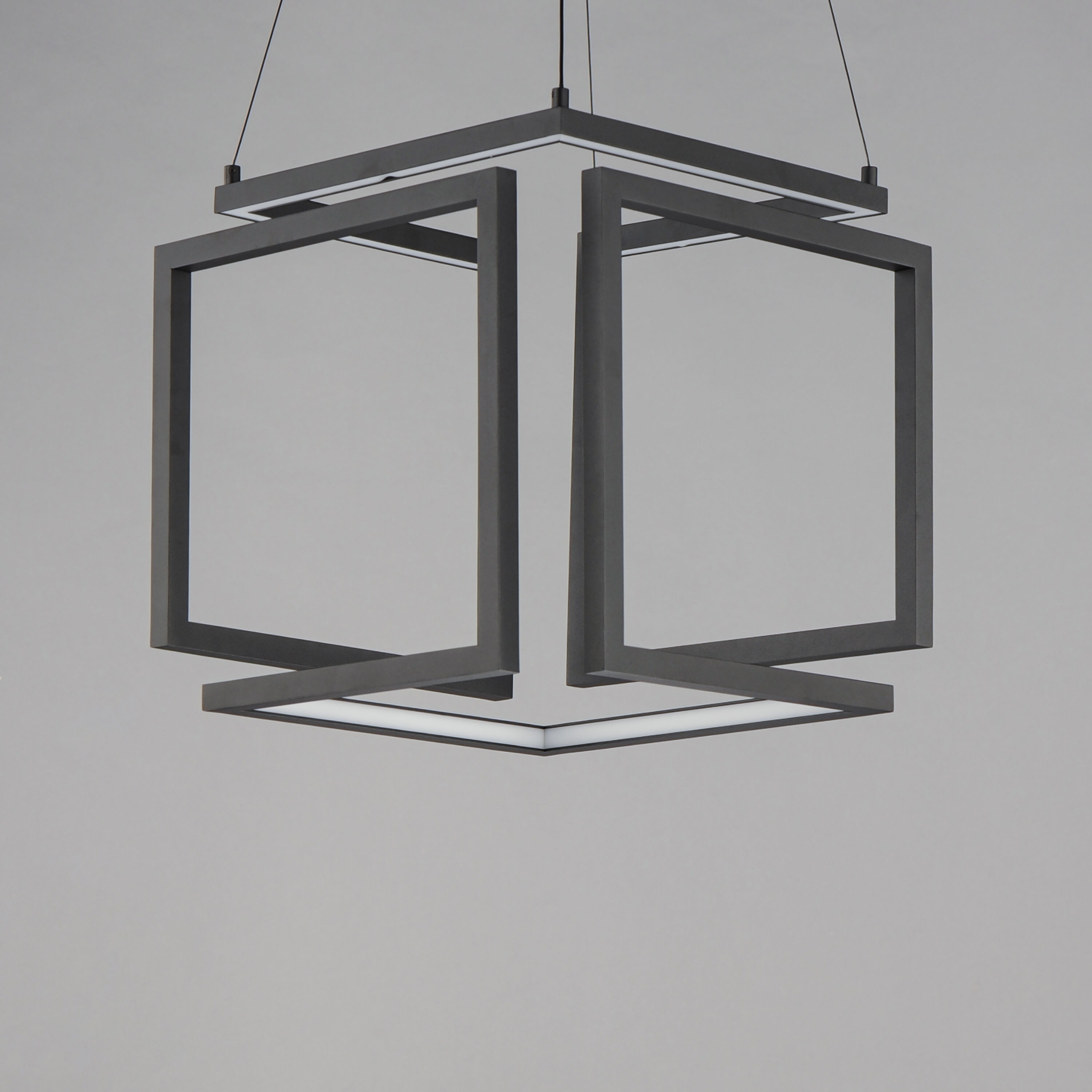 Penrose Single Pendant Ceiling Light in Black