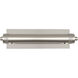 Wyatt 2 Light 18.5 inch Polished Nickel Wall Sconce Wall Light