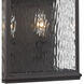Forged Jefferson 2 Light 19 inch Charcoal Outdoor Sconce