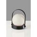 Millie 8 X 7 inch Black Color Changing Table Lantern, Simplee Adesso
