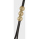 Windsor Smith Jodo LED 11.5 inch Bronze and Brass Pendant Ceiling Light