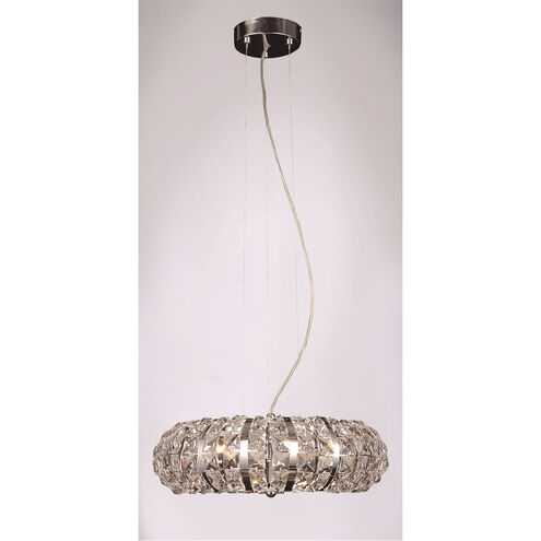 Eternity 6 Light 15 inch Chrome Pendant Ceiling Light