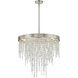 Winfield 6 Light 24 inch Antique Silver Chandelier Ceiling Light