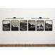 Liam LED 40 inch Matte Black Vanity Wall Light